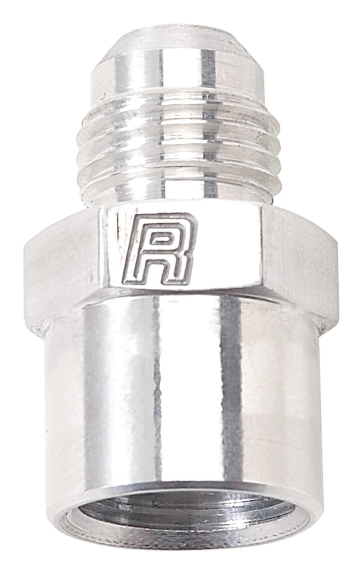 Picture of 8AN To 5/8" - 18 Inverted Flare Adapter Female Fitting With Zinc Finish