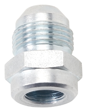 Picture of 8AN To 1/2" - 20 Inverted Flare Adapter Female Fitting With Zinc Finish