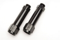 Picture of 8AN Demon & BG Carb Inlet Fitting With 9/16"-24 (3-1/4") Black Finish - Pair