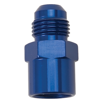 Picture of M14 X 1.5 To 6AN Flare Adapter Female Fitting With Blue Finish