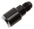 Picture of 6AN Male x -16" SAE Quick-Disconnect Female Fitting With Black Finish