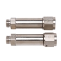 Picture of 8AN Demon & BG Carb Inlet Fitting With 9/16"-24 (3-1/4") Endura Finish - Pair