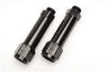 Picture of 8AN Demon & BG Carb Inlet Fitting With 9/16"-24 (3-1/4") Black Finish - Pair