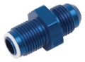Picture of 6AN To 14mm X 1.25 O-Ring Seal GM TBI Adapter Fitting With Blue Finish