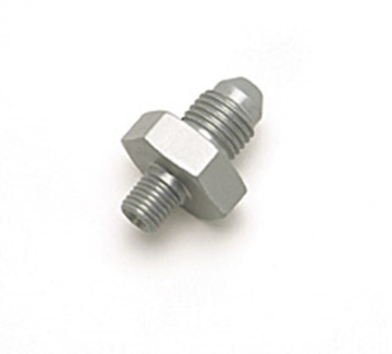 Picture of Ford EFI Fuel Pressure 4AN x 1/16" NPT With Zinc Plated Steel Finish
