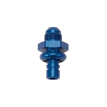 Picture of Ford Pressure Side EFI x 8AN Fitting With Blue Finish