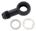 Picture of 6AN Male Flare For Civics/Integras With Fuel Damper (12mm) With Black Finish