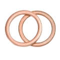 Picture of 5/8"-18 Male Fitting Copper Crush Washers For Edelbrock, Carter & CV Fuel Pumps