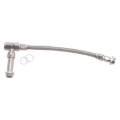 Picture of 6AN-3/8" Female NPT ProFlex Carb Inlet Kit, Holey 4150 Carbs With Endura Finish