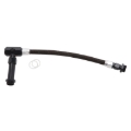 Picture of 6AN-3/8" Female NPT Carb Inlet Kit, Holey 4150 Carbs With Black/Silver Finish