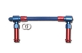 Picture of 8AN Twist-Lok Carb Inlet Kit, Holey 4150 Carbs With Red/Blue Finish