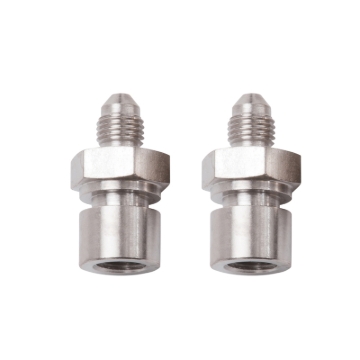 Picture of 3AN To 3/8" X 24 I.F. Female Brake Adapter Fitting With Endura Finish- Pair