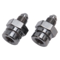 Picture of 4AN To 3/8" X 24 I.F. Female Brake Adapter Fitting With Endura Finish- Pair