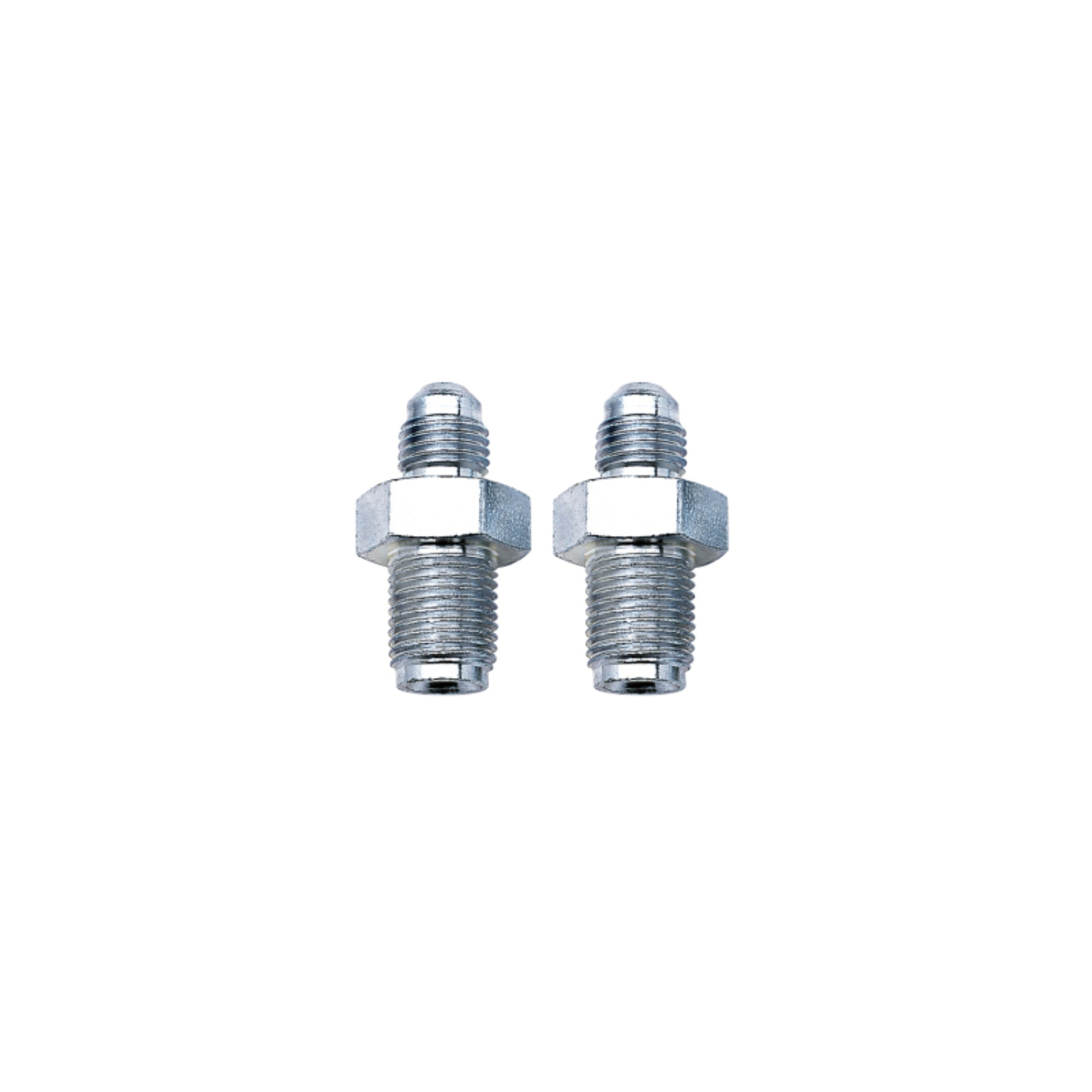Picture of 3AN To 7/16" X 24 I.F. Male Brake Adapter Fitting With Endura Finish- Pair
