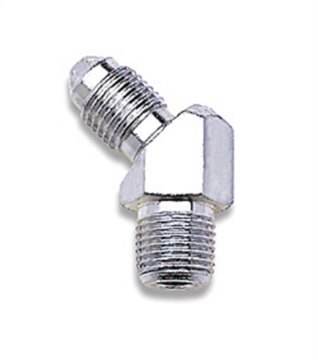 Picture of 3AN X 1/8" NPT Pipe Male 45 Degree Brake Adapter Fitting With Endura Finish