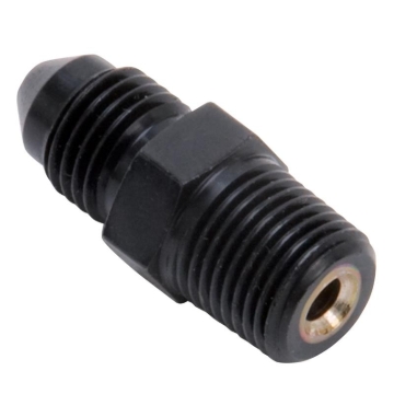 Picture of 3AN X 1/8" NPT Pipe Male Brake Adapter Fitting With Black Finish