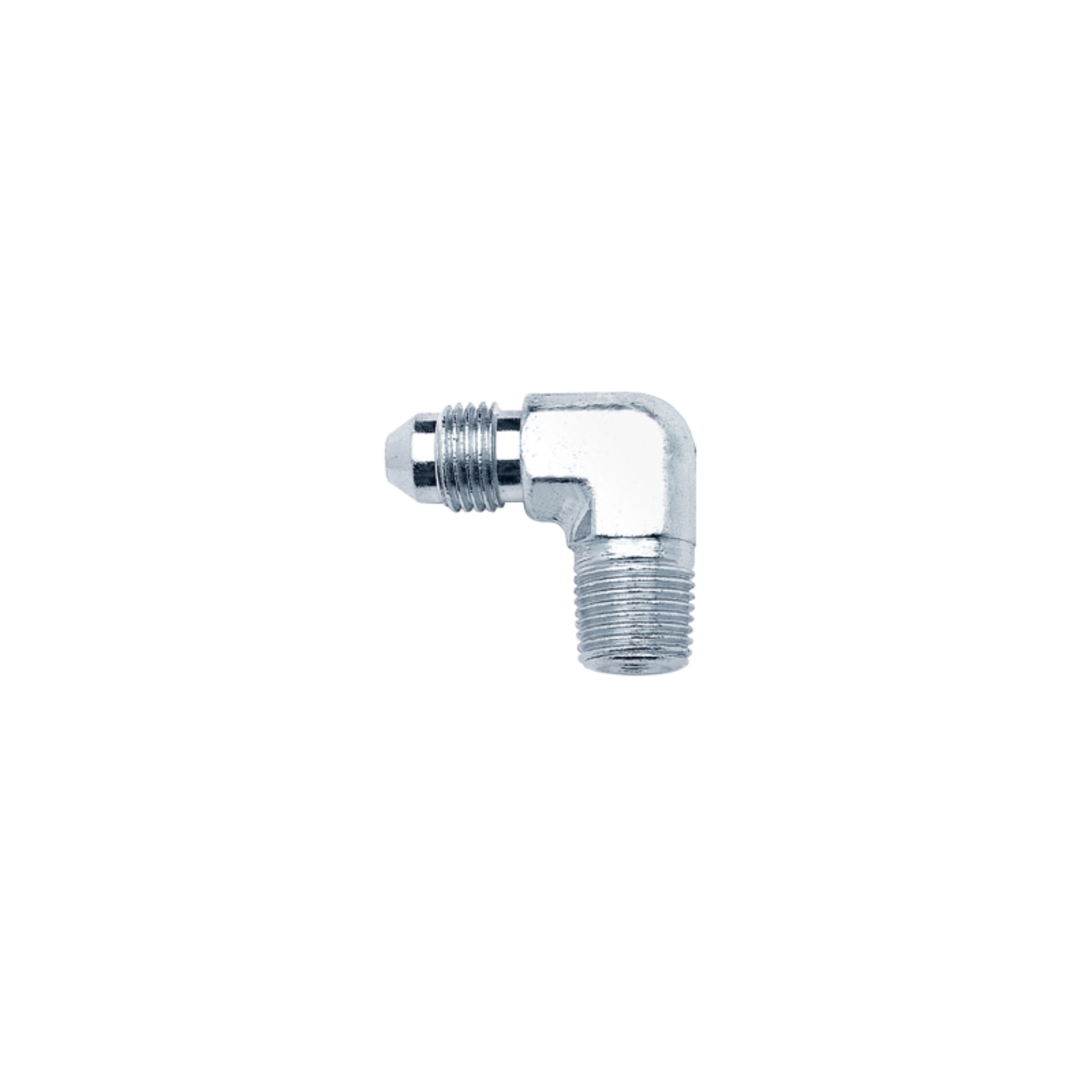 Picture of 3AN X 1/8" NPT Pipe Male 90 Degree Brake Adapter Fitting With Endura Finish