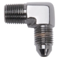 Picture of 3AN X 1/8" NPT Pipe Male 90 Degree Brake Adapter Fitting With Black Finish