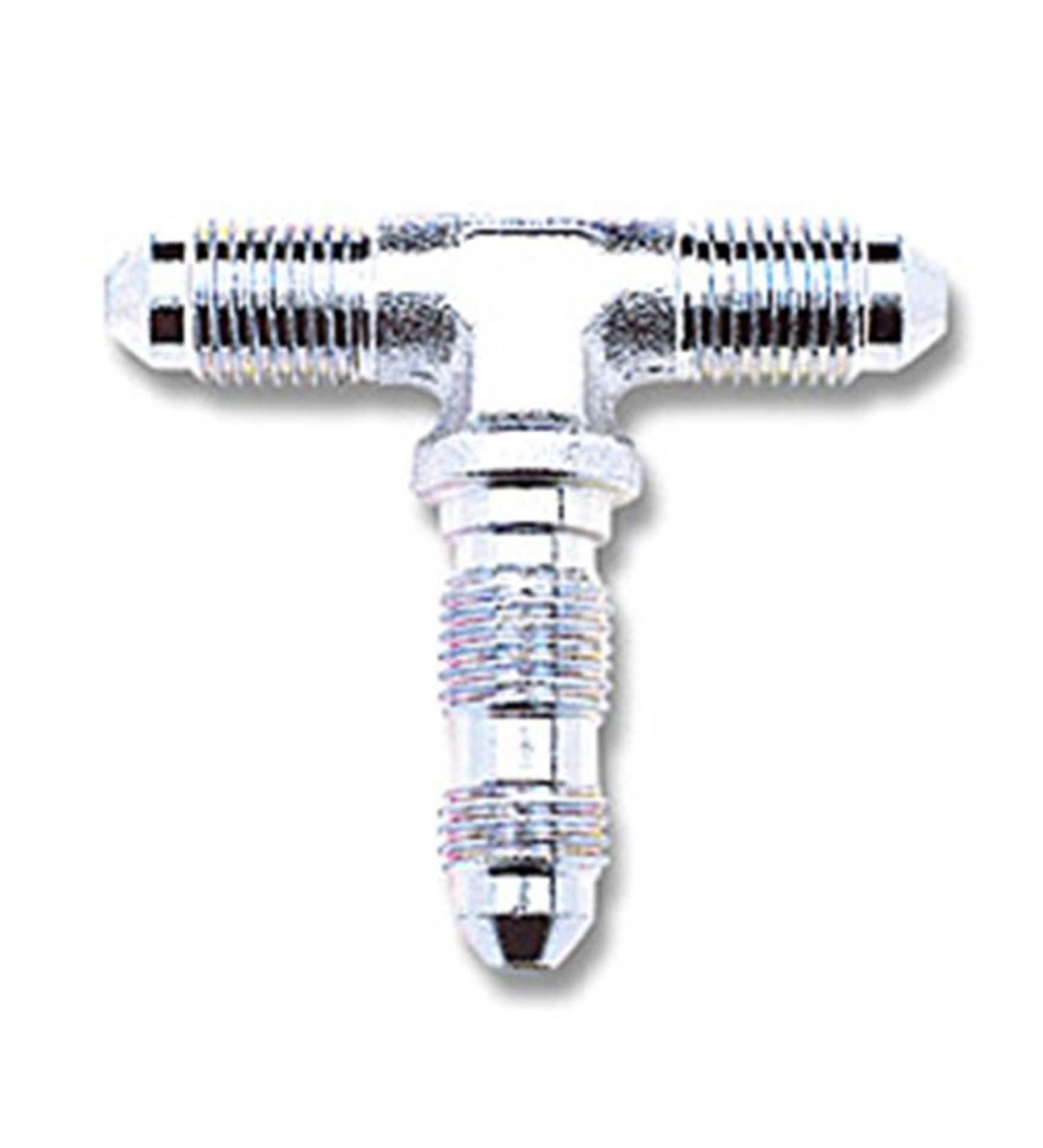 Picture of 3AN Male Bulkhead Tee Brake Adapter Fitting With Endura Finish