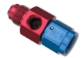 Picture of 6AN Male (ORB) SAE port x 3/8" SAE Quick-Disconnect Male Adapter w/ Zinc Finish