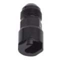 Picture of 8AN Male x 3/8" SAE Quick-Disconnect Female Threaded Cap Fitting, Black Finish