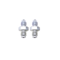 Picture of 3AN To 3/8" X 24 I.F. Male Brake Adapter Fitting With Endura Finish- Pair