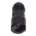 Picture of 8AN Male x 3/8" SAE Quick-Disconnect Female Threaded Cap Fitting, Black Finish