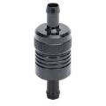 Picture of 3/8" Billet Aluminum Street Fuel Filter With Black Finish
