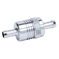 Picture of 3/8" Billet Aluminum Street Fuel Filter With Chrome Finish