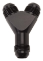 Picture of 6AN Male Flare To Flare "Y" Fitting With Black Finish