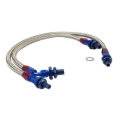 Picture of SS Braided Fuel Hose With 6AN ProFlex Hose For 1987-93 5.0L Mustang