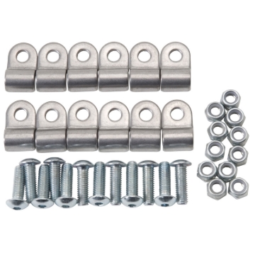 Picture of Stainless Steel Brake Line Clamps For 3/16" O.D. Hard Line - 12 Pack