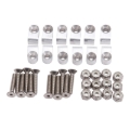 Picture of Billet Aluminum Tubing Clamps For 3/16" O.D. Hard Line - 12 Pack