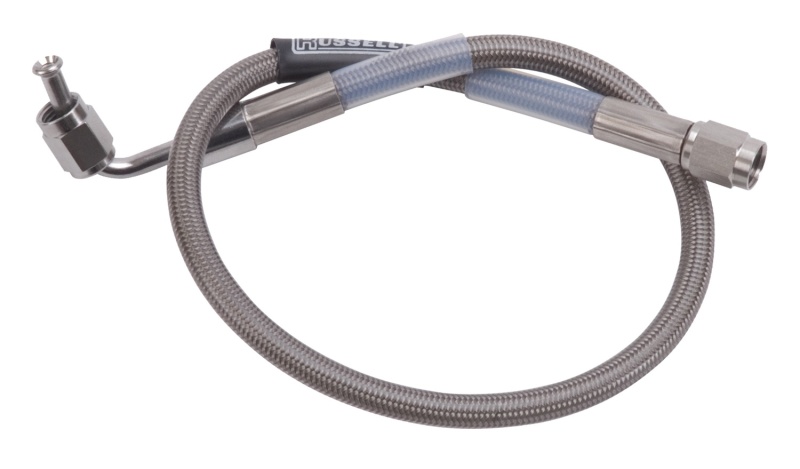 Picture of 90 Degree X 3AN To Straight 3AN Competion Brake Hose - 36" Length