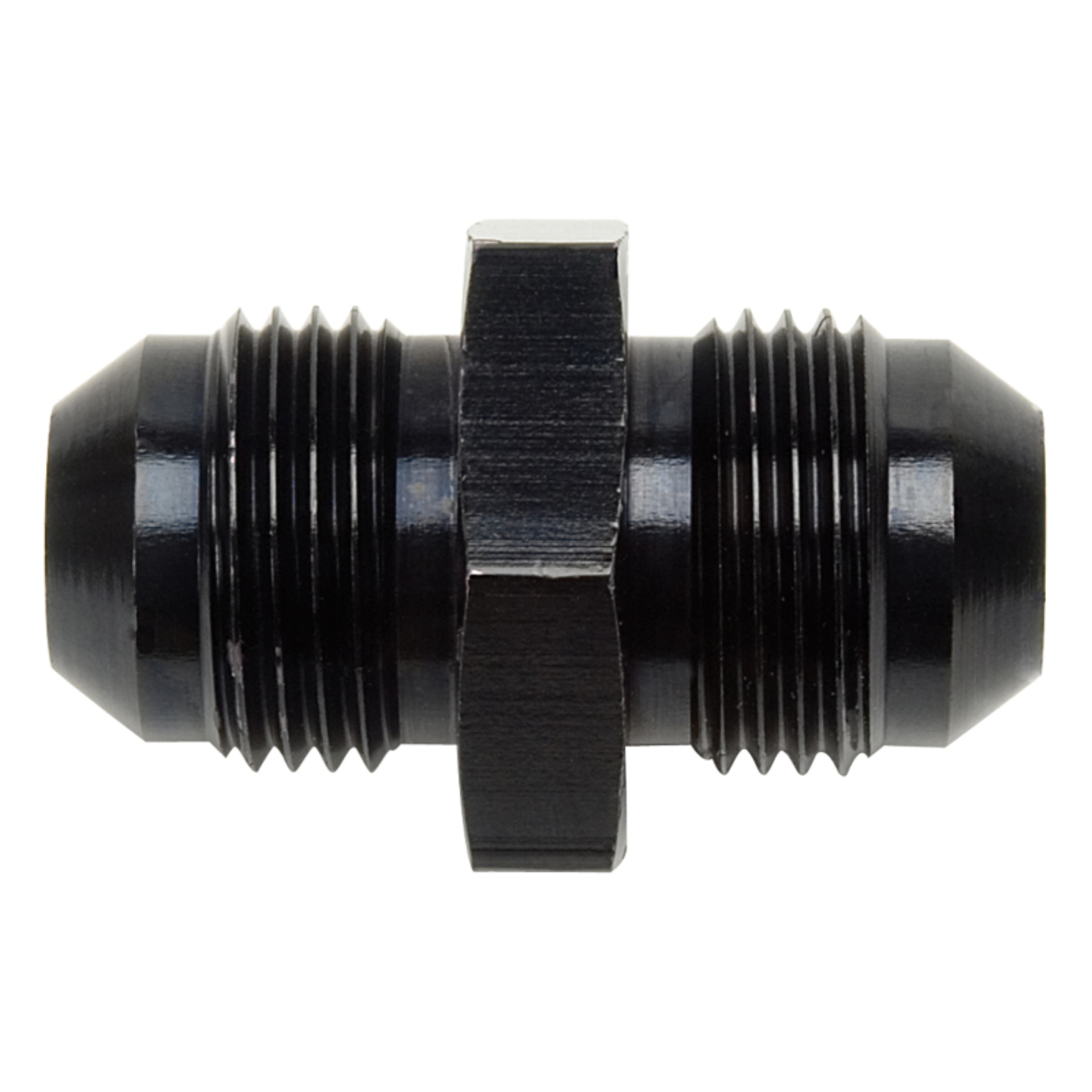 Picture of 4AN Flare Union Adapter Fitting With Black Finish