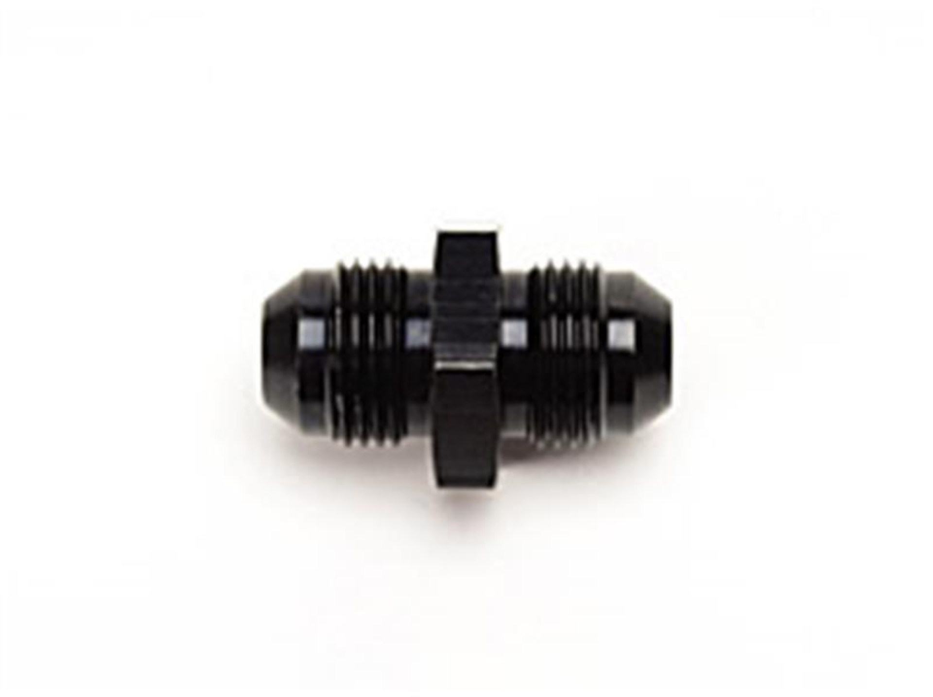Picture of 6AN Flare Union Adapter Fitting With Black Finish
