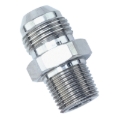 Picture of 3AN Stainless Straight Flare To 1/8" Pipe Size With Zinc-Plated Finish