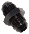Picture of 10AN Flare Union Adapter Fitting With Black Finish