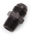 Picture of 6AN Straight Flare To 1/8" Pipe Adapter Fitting With Black Finish