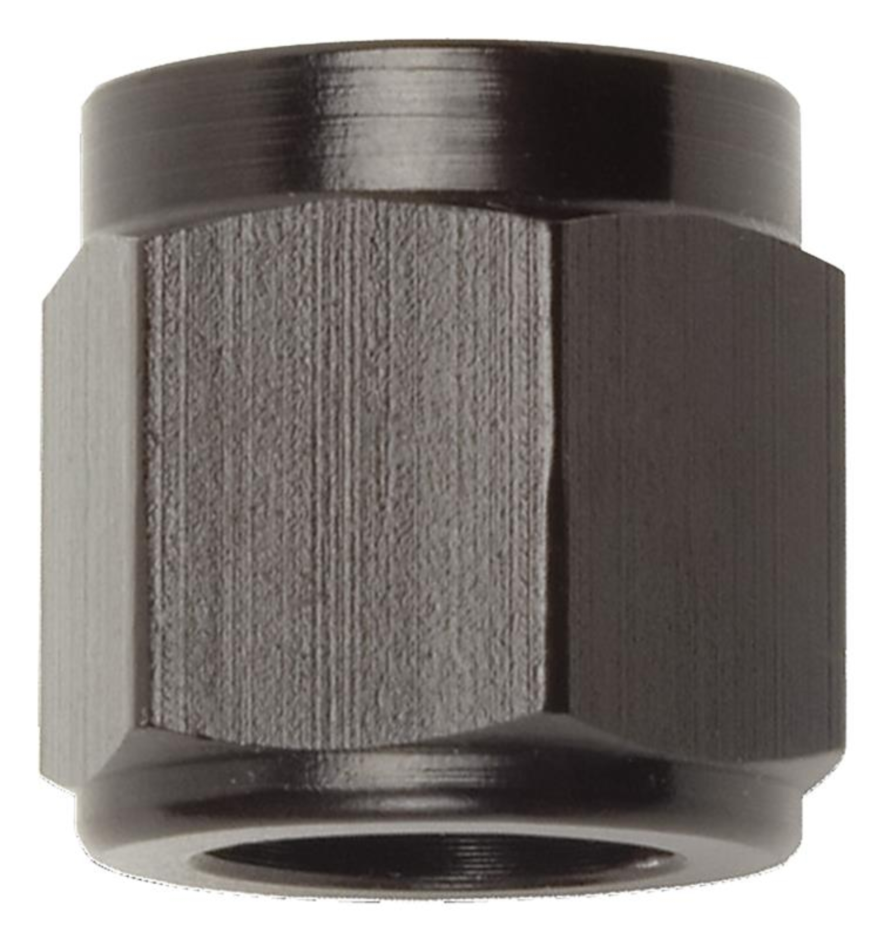 Picture of 4AN To 1/4" Tube Nut Adapter Fitting With Black Finish - 6 Pack