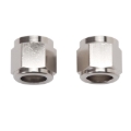 Picture of 8AN To 1/2" Tube Nut Adapter Fitting With Endura Finish - Pair