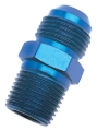 Picture of 16AN Straight Flare To 3/4" Pipe Adapter Fitting With Blue Finish
