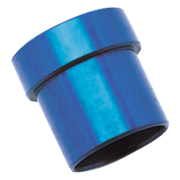 Picture of 3AN To 3/16" Tube Sleeve Adapter Fitting With Blue Finish - 6 Pack
