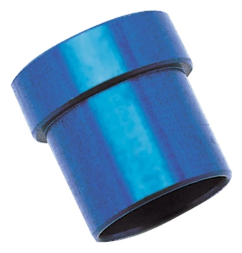 Picture of 4AN To 1/4" Tube Sleeve Adapter Fitting With Blue Finish - 6 Pack