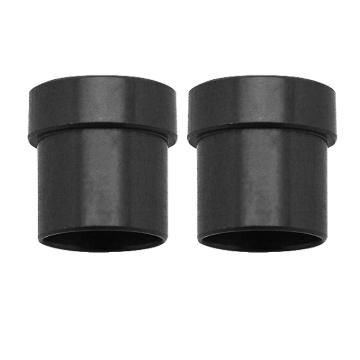 Picture of 8AN To 1/2" Tube Sleeve Adapter Fitting With Black Finish - Pair