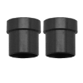Picture of 8AN To 1/2" Tube Sleeve Adapter Fitting With Black Finish - Pair