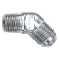 Picture of 3AN Stainless 45 Degree Flare To 1/8" Pipe Size With Zinc-Plated Finish