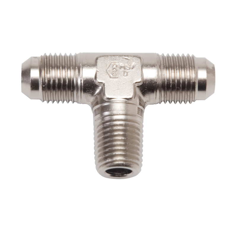Picture of 3AN Flare To 1/8" Pipe Tee Adapter Fitting With Endura Finish