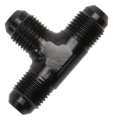 Picture of 4AN Flare Tee Adapter Fitting With Black Finish