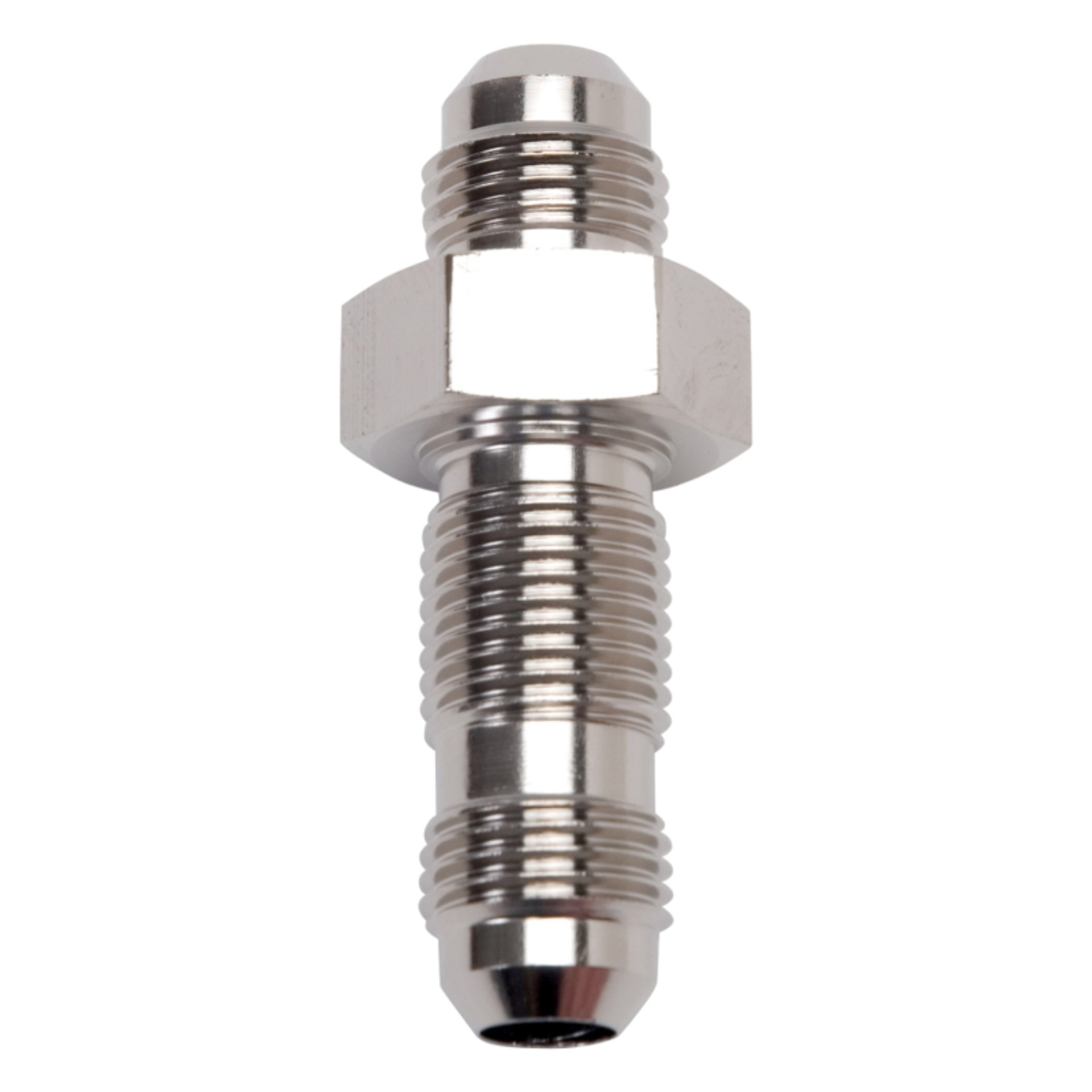 Picture of 4AN Straight Flare Bulkhead Adapter Fitting With Endura Finish
